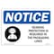 Signmission OSHA Sign, Hearing Protection With, 10in X 7in Decal, 7" W, 10" H, Portrait, OS-NS-D-710-V-13420 OS-NS-D-710-V-13420 - alternate 1